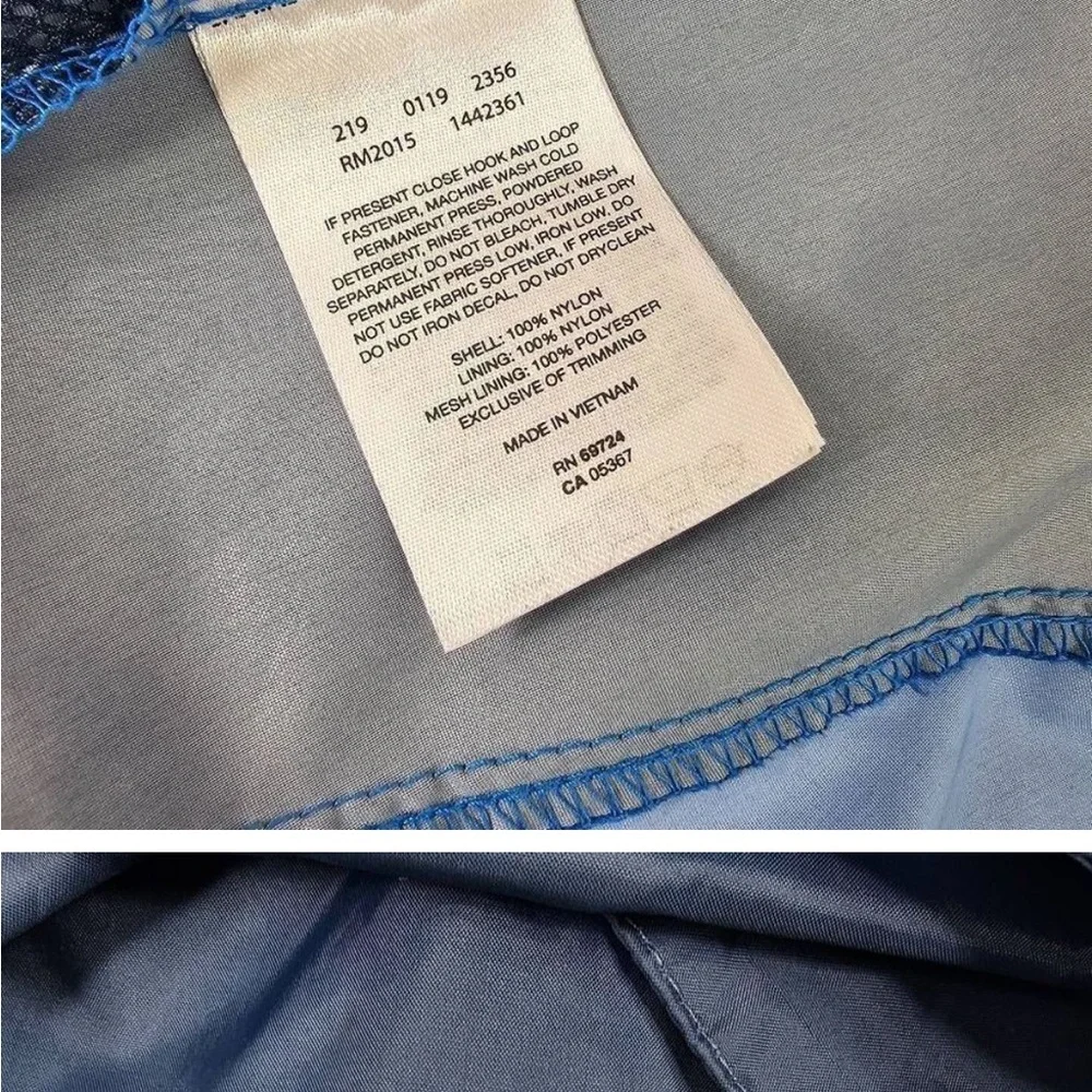 Columbia mens‎ size medium hooded windbreaker water resistant packable blue